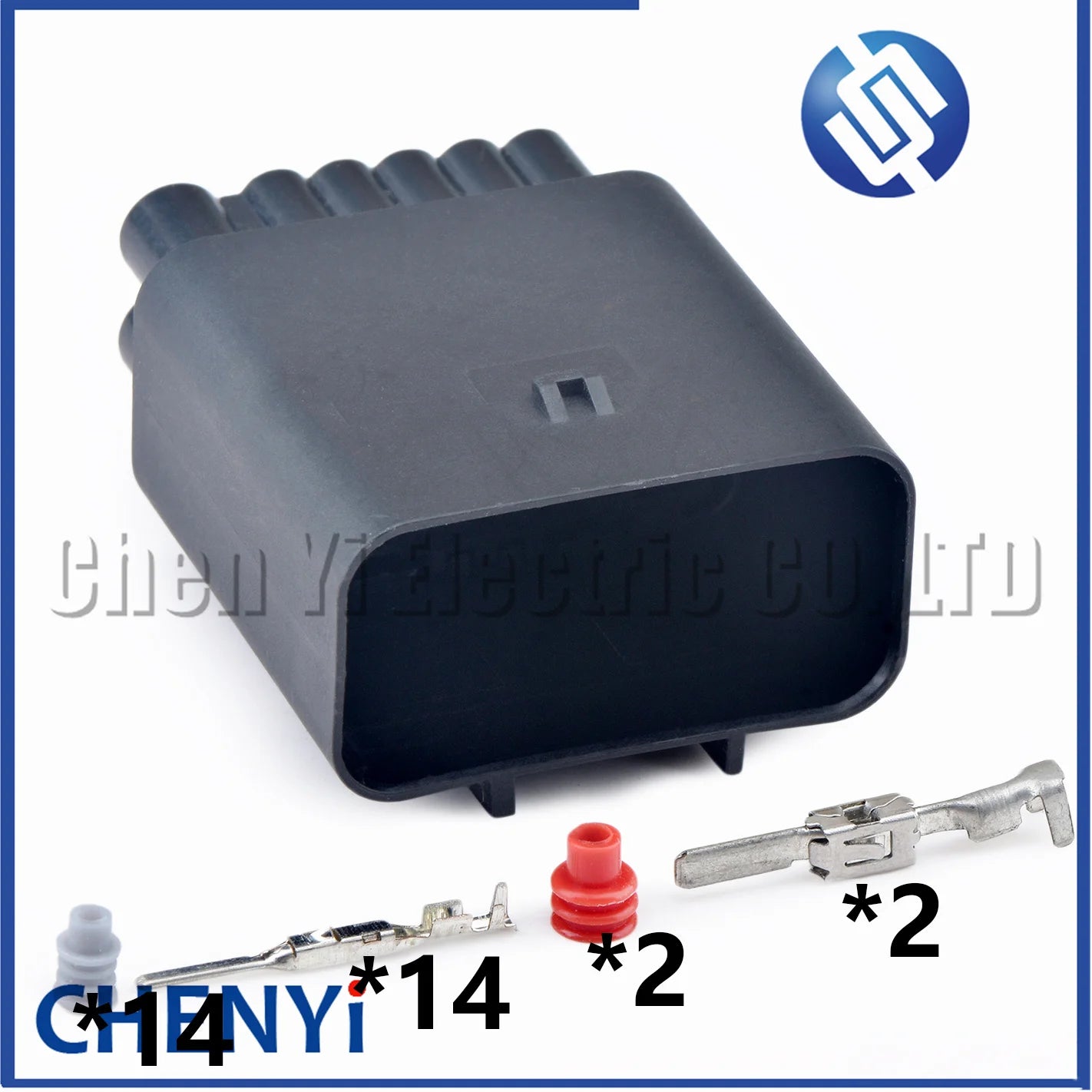 16 Pin Car bumper radar sensor connector Trailer power harness socket plug 2304884-1 2404880-1 2304887-1 2404884-1 521194A