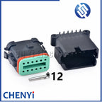 12 Pin Auto waterproof connector plug DT06-12SA-CE05 DT06-12SB-CE05 DT06-12SC-CE05 DT06-12SD-CE05 DT06-12SA-CE11 DTF13-12P