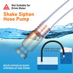 3M Safety Self Priming Copper Siphon Refueling Gas Syphon Jiggler Hose For Pump Gasoline Fuel Oil Water Hose Flexible Connector