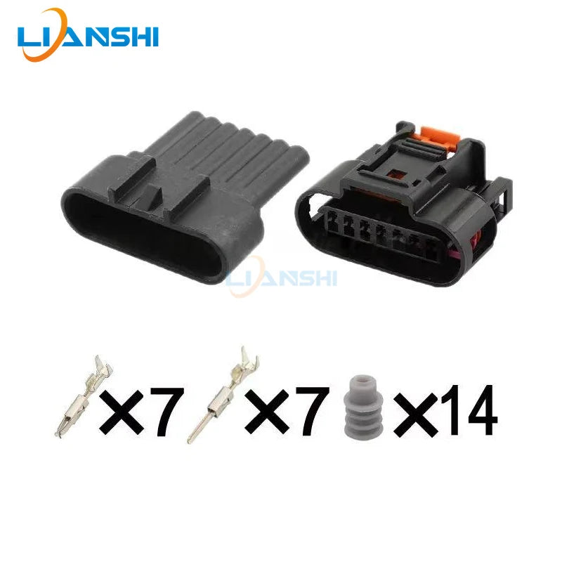 PP10000888 is suitable for Chevrolet Cruze ignition coil plugs, high-voltage pack plugs, 7-hole rubber shell wiring harnesses
