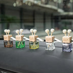 Car Air Outlet Freshener Diffuser Bottle Clip Perfume Empty Bottle Pendant Essential Fragrance Hanging Ornament Interior Amagi