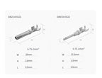 1 Set 2 3 4 6 8 12 Pin Car Deutsch DT Electrical Cable Connectors Male Female Wire Harness Plug DT06-2S DT04-2P
