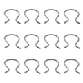 12Pcs Car Door Handle  Crank Retainer Horseshoe Clip Set For Chevrolet For Pontiac Car Horseshoe Clips Replacement Accessories
