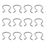 12Pcs Car Door Handle  Crank Retainer Horseshoe Clip Set For Chevrolet For Pontiac Car Horseshoe Clips Replacement Accessories