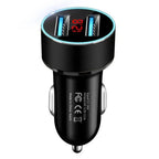Motorcycle Hidden Car Charger Super Fast Charge Car Cigarette Lighter Conversion Plug One for Two Invisible Car Charger Amagi
