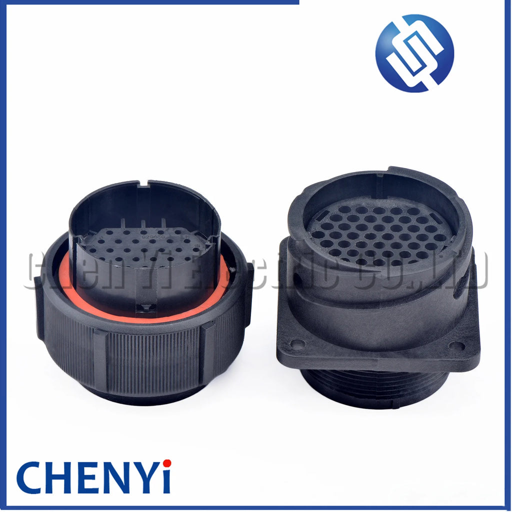44 Pin Auto waterproof connector Truck engine frame chassis harness plug 929661 929659 828895-1 For Delong F3000 M3000 X3000 J6