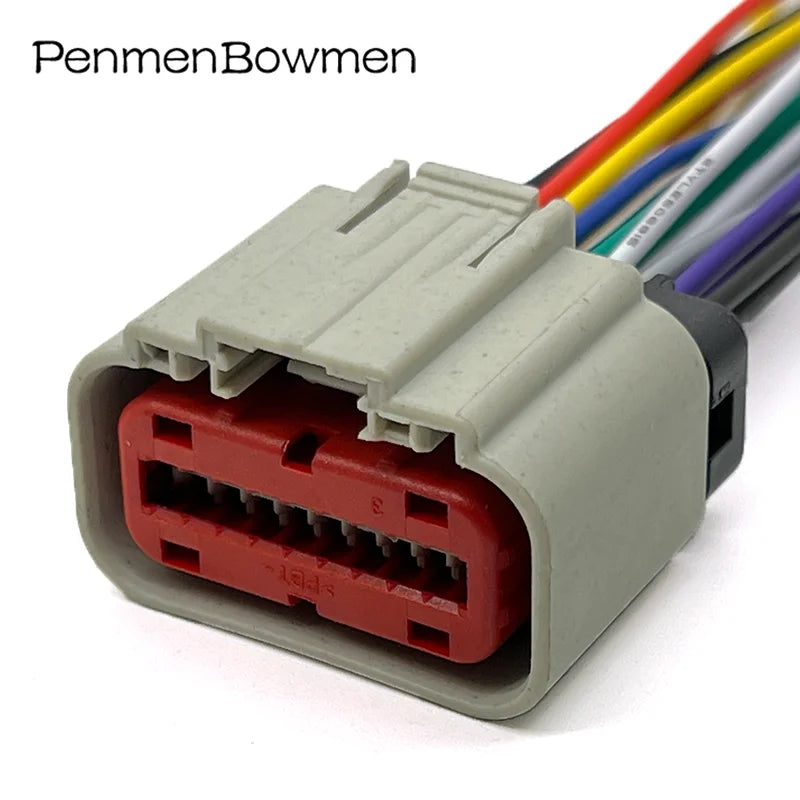 1 Set 18 Pin 2203663-6 Car ECU Air Flow Meter ACC Electrical Cable Connectors Wire Harness Plug For Ford 1488533-6 1488533-5