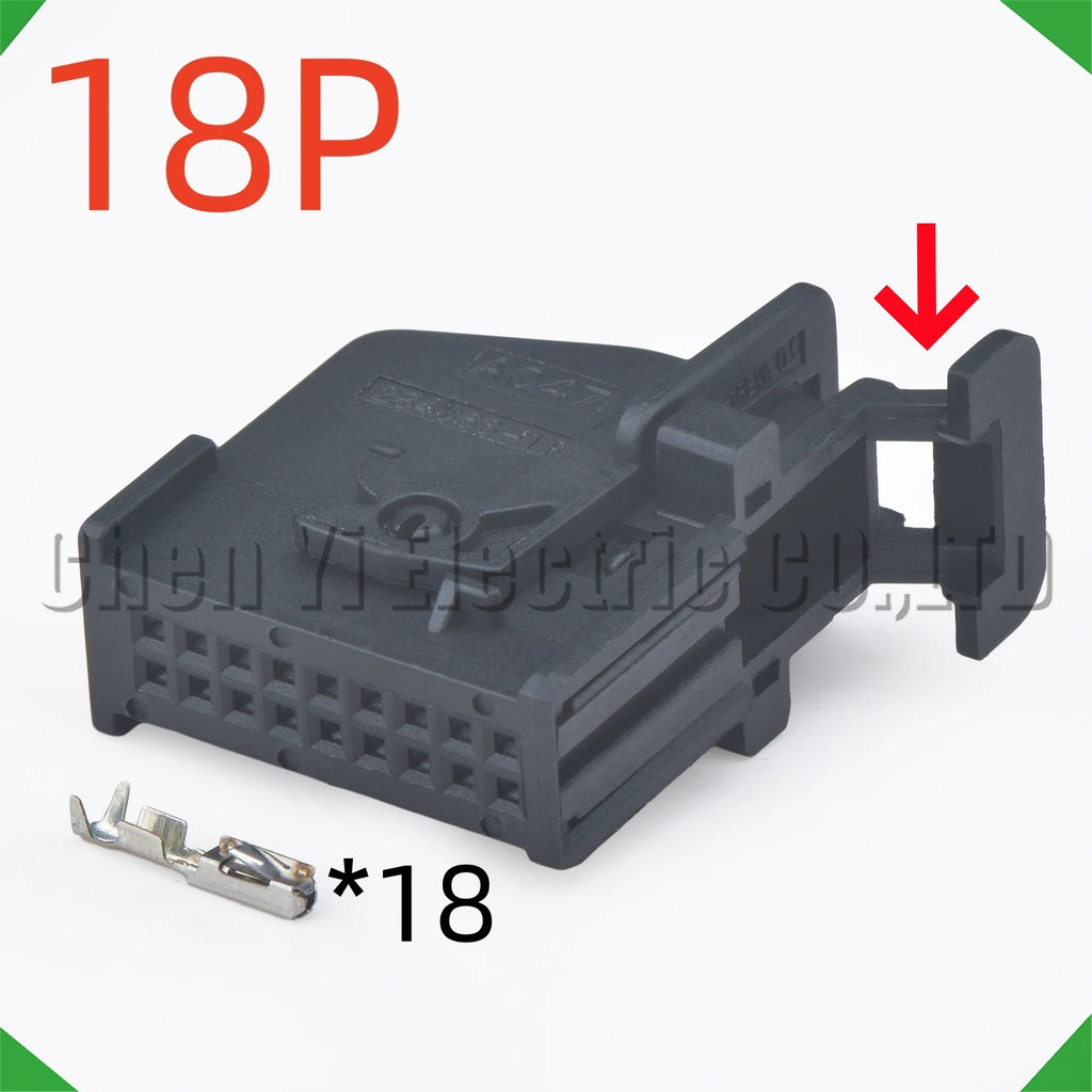 18-Pin Auto Connector Connector Connectors Navigation Controller Peugeot Citroen