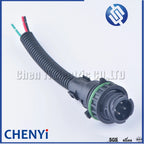 4 Pin 2.5mm round  Auto waterproof connector With Sheath 1-967402-1 1-967325-1 1-967402-3 For HOWO A7 odometer speed sensor plug