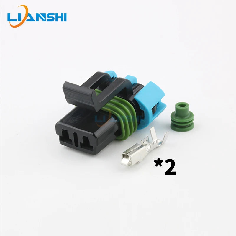 15300002 applies to car fan plug 15300027 wiring harness modified 2pin male/female connector terminal DJ7025W-2.8-11/21