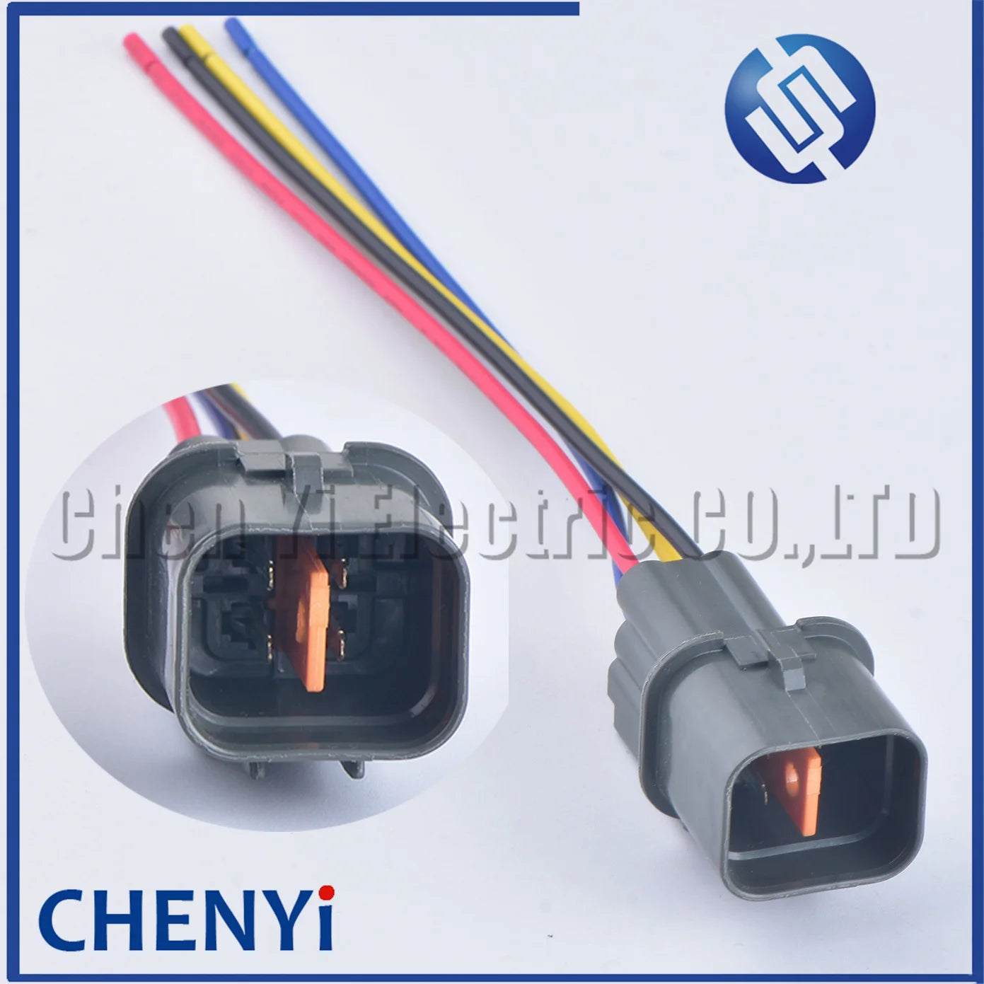 4 Pin Auto waterproof connector Headlight plug Oxygen sensor Wire harness plug PB625-04027 PB625-04127 for Hyundai Mitsubishi