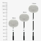 Car Cleaning Brush Mop Kit Wash Brush Chenille Microfiber Car Wash Brush Telescopic Long Handle Cleaning Mop Car Cleaning Amagi
