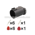 7-Pin Connector Waterproof 2.8mm 6.3mm Male Female Connector Automotive  Wiring Harness Cable Socket f 15317327 15354653