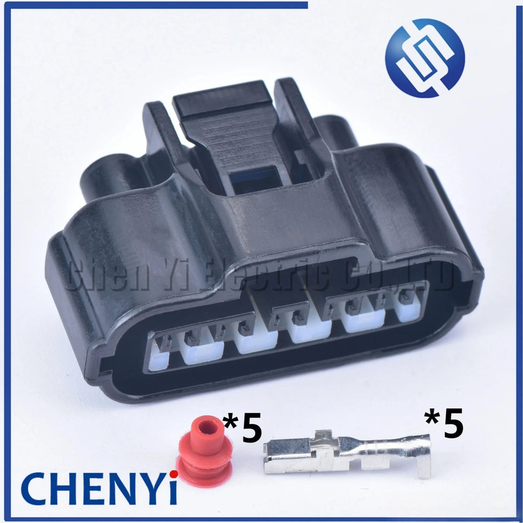 2set 5 Pin Engine Plug Female Housing Wire Harness Connector Ignition Air Flow Meter Socket For Toyota MG640945-5 90980-11024