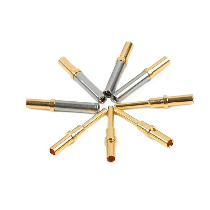 10pcs 0462-201-1631DT type connector male and female terminals gold-plated machined pin spring 0460-202-1631