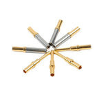 10pcs 0462-201-1631DT type connector male and female terminals gold-plated machined pin spring 0460-202-1631