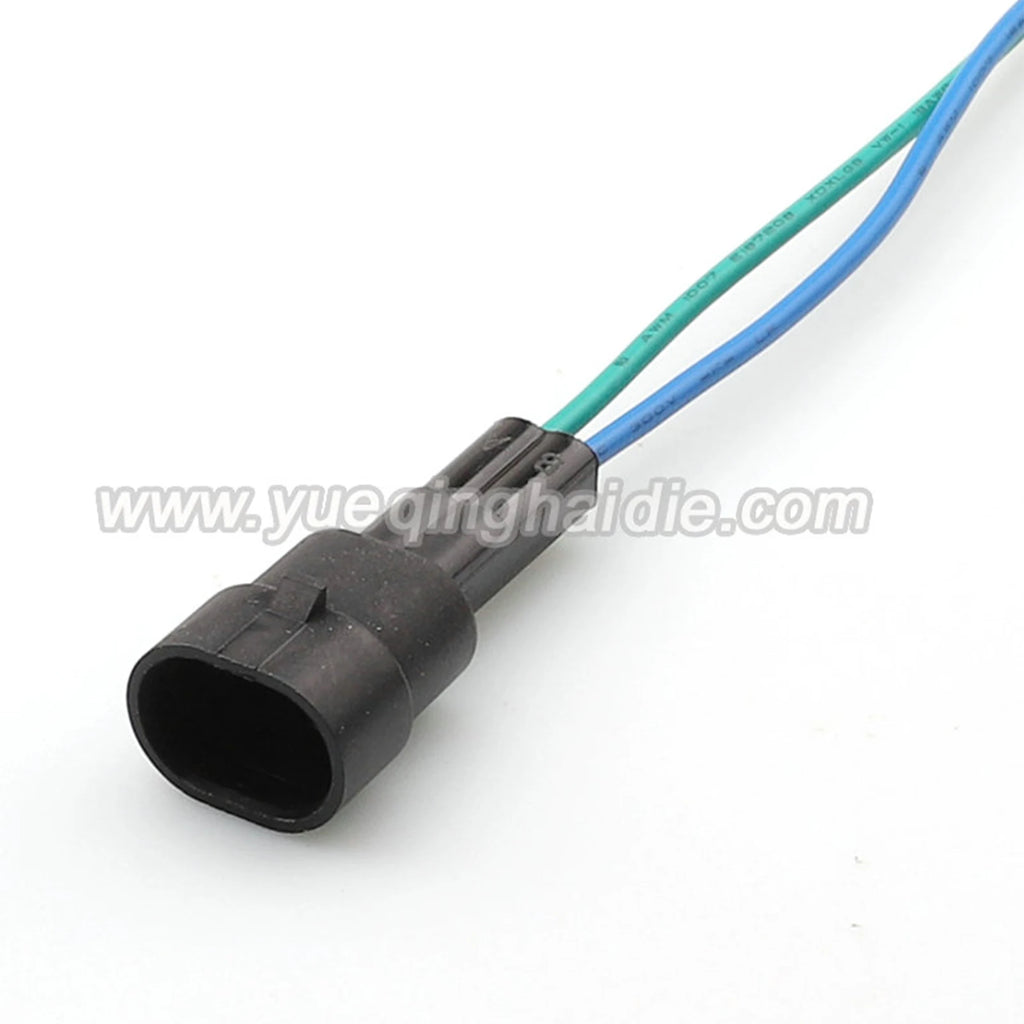 Delphi 2 Pin Connectors Waterproof 1.5mm GM Male Female Connector Auto Wiring Harness Cable Socket for GM 12162195 12162193