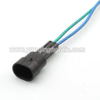 Delphi 2 Pin Connectors Waterproof 1.5mm GM Male Female Connector Auto Wiring Harness Cable Socket for GM 12162195 12162193