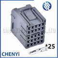 25 Pin Automotive connector Door plug C556 FC74-60981448-H 6098-1448 with Pin or with wires For Honda Civic 1996-2000 EK CRV