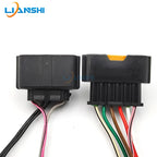 Suitable for Hyundai Sonata Tucson Kia K3 K5 Smart Car reversing radar harness plug 6P connector