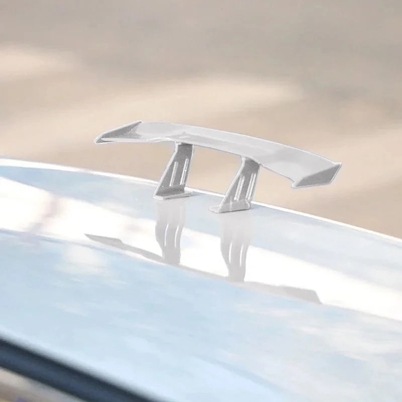 Mini Tail Fins For Cars Decoration Vehicle Exterior Retrofit Parts Racing Sport Style Universal Decorative Spoiler Wing