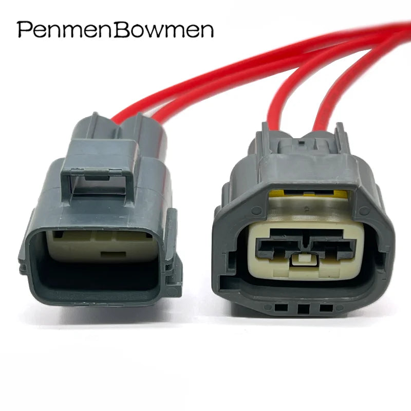 1 Set 2 Pin Car Water Tank Controller Cooling Fan Module Regulator Plug Wiring Harness For Ford 7283-5596-10 7282-5596-10