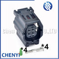 4 Pin Auto waterproof connector Steering electronic power pump steering gear plug 6189-7449 90980-12B05 90980-12B04 For Toyota