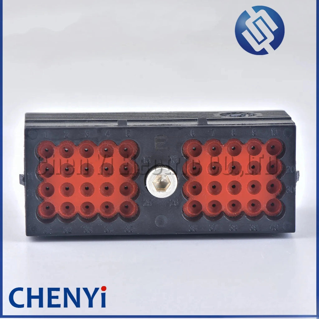 40 Pin Auto connector With Pins DRC16-40SA DRC16-40S DRC16-40SE For Deutsch DRC series Jcb 3c Heavy machinery plug