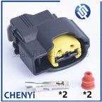 2 Pin Female Automotive Ignition Coil Plug Horn Socket Waterproof Female Wire Connector 49093-0211 For Hyundai Elantra K3