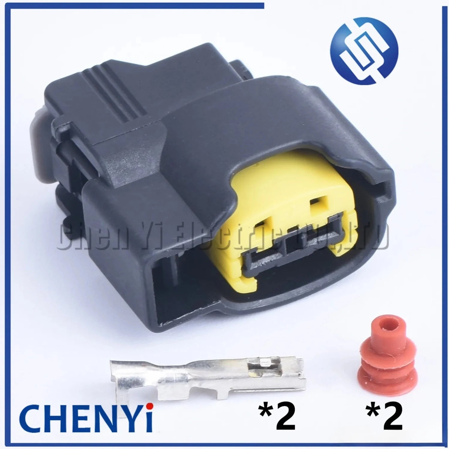 2 Pin Female Automotive Ignition Coil Plug Horn Socket Waterproof Female Wire Connector 49093-0211 For Hyundai Elantra K3