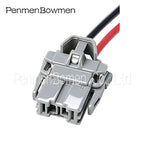 1 Set 2 Pin 6098-0296 Auto Door Horn Audio Speaker Electrical Cable Connectors Female Male Wire Harness Plug 6098-0422 For Honda