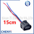 3 Pin 1.5mm auto waterproof Air-Condition pressure switch Temp sensor Reversing radar wires Plug 1J0973803 1J0973703 1J0 973 703