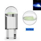 10/5pcs W5W Led T10 Car Light COB Glass 6000K White Auto Automobiles License Plate Lamp Dome Read DRL Bulb Style 12V Universal