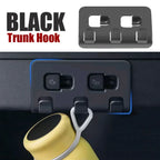 For Tesla Model Y Rear Trunk Hook Seat Button Car Cargo Grocery Shopping Bag Holder Umbrella Hanger Storage Interior Holder Amag