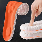 1/2 Pairs 4D Cloud Technologyt High Elasticity Sports Deodorant Insoles for Shoes PU Sole Breathe for Feet Men Running Insole