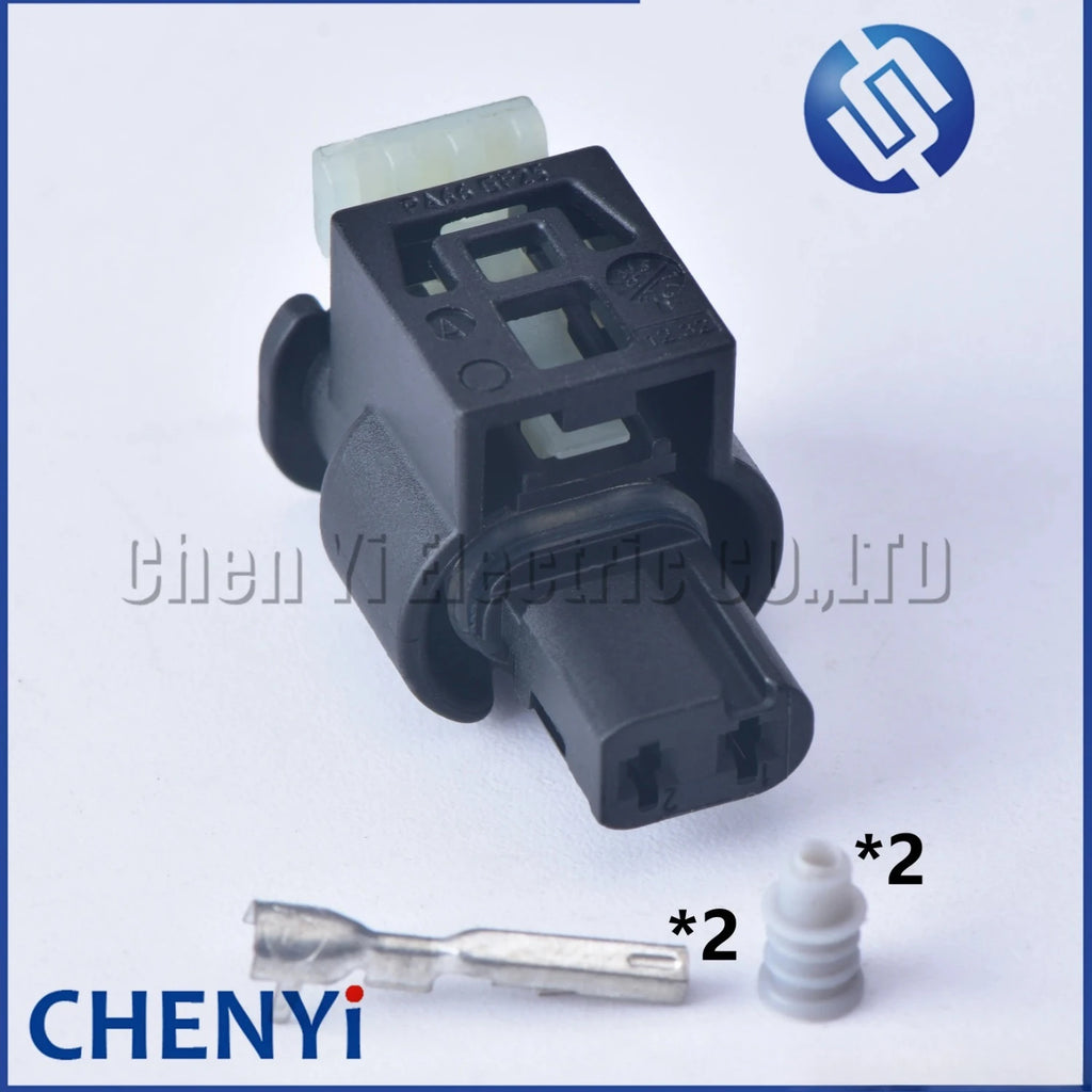 2 Pin female auto waterproof Daytime running lights fog lights connector fuel injector Wire harness Plug 805-120-521 A0225451926