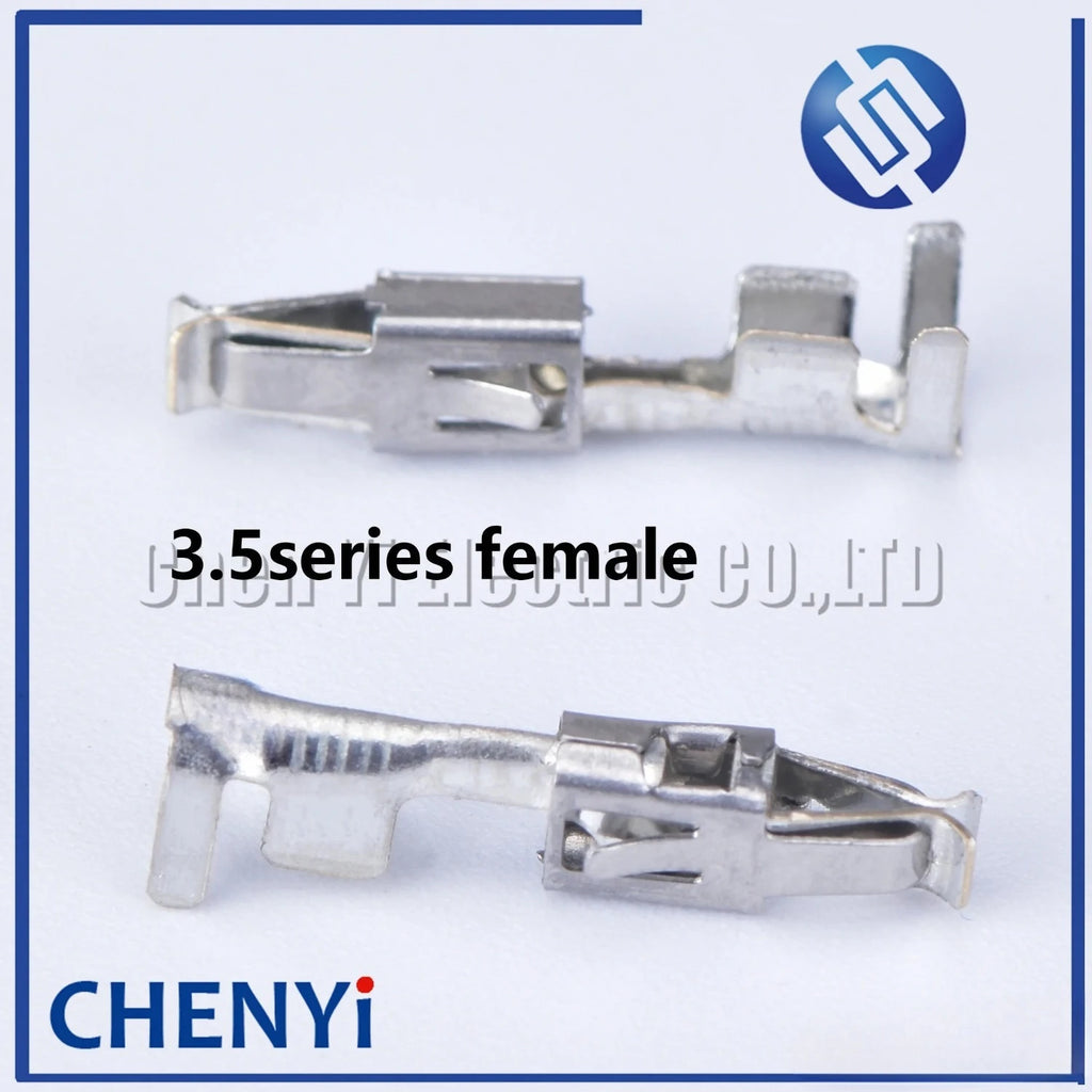 50 pcs 1.5 3.5 6.3 mm auto male or female crimp wire terminal pins and rubber seals 964286-1 964274-2 964296-1 926965-1