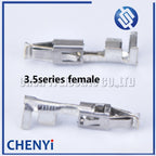 50 pcs 1.5 3.5 6.3 mm auto male or female crimp wire terminal pins and rubber seals 964286-1 964274-2 964296-1 926965-1