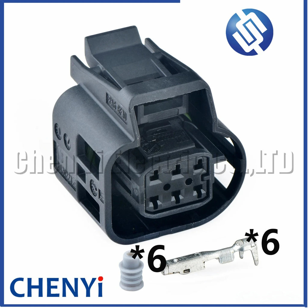6 Pin Auto connector throttle valve oxygen sensor harness plug 09442111 10020220 10020223 16522 10004596 10004595