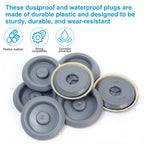 Floor Pan Blanking Plug Plastic Chassis Hole Cover Waterproof Dustproof Car Trunk Stopper Underbody Sealing Grommet Retainer Kit