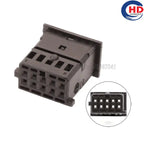 10pin auto waterproof electric plastic wire harness connector 1-968636-2