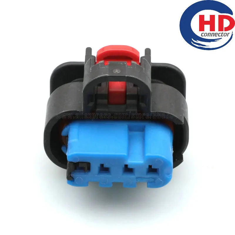 4pin auto waterproof electric plastic wire harness connector 1-2203773-7