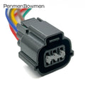 1 Set 6 Pin Auto Motor Socket Electrical Cable Connectors Waterproof Female Wire Harness Plug PB535-06027