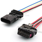 5Pin Automotive Electric Male Female 1.2mm Connector Waterproof Air Flow Meter Sensor Plug For Weich 1-2141521-1 1-1718806-1