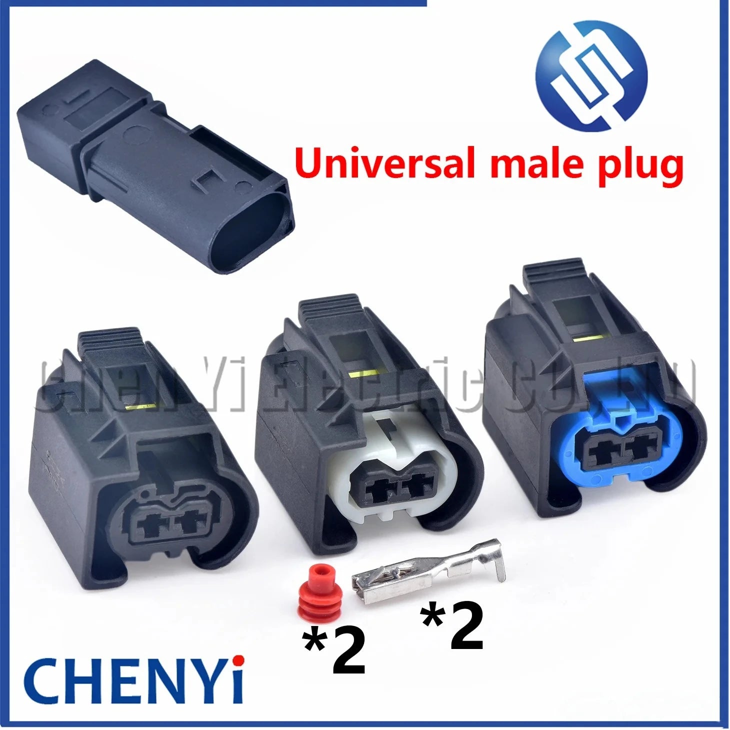 2 Pin Auto connector Wire harness Plug 525550 09441261 09441213 1433921-01 For Diesel Fuel Injector OM646 VITO VIANO W639