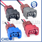 2 Pin Auto Knock Sensor Connector Fuel Injector Wire harness plug PB185-02326 For Mitsubishi Nissan MMC A32 A33 4G91 4G92