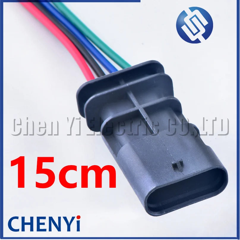 4 Pin female or male Automotive waterproof connector Socket High voltage package ignition coil plug 6189-7460 For Hyundai-Kia