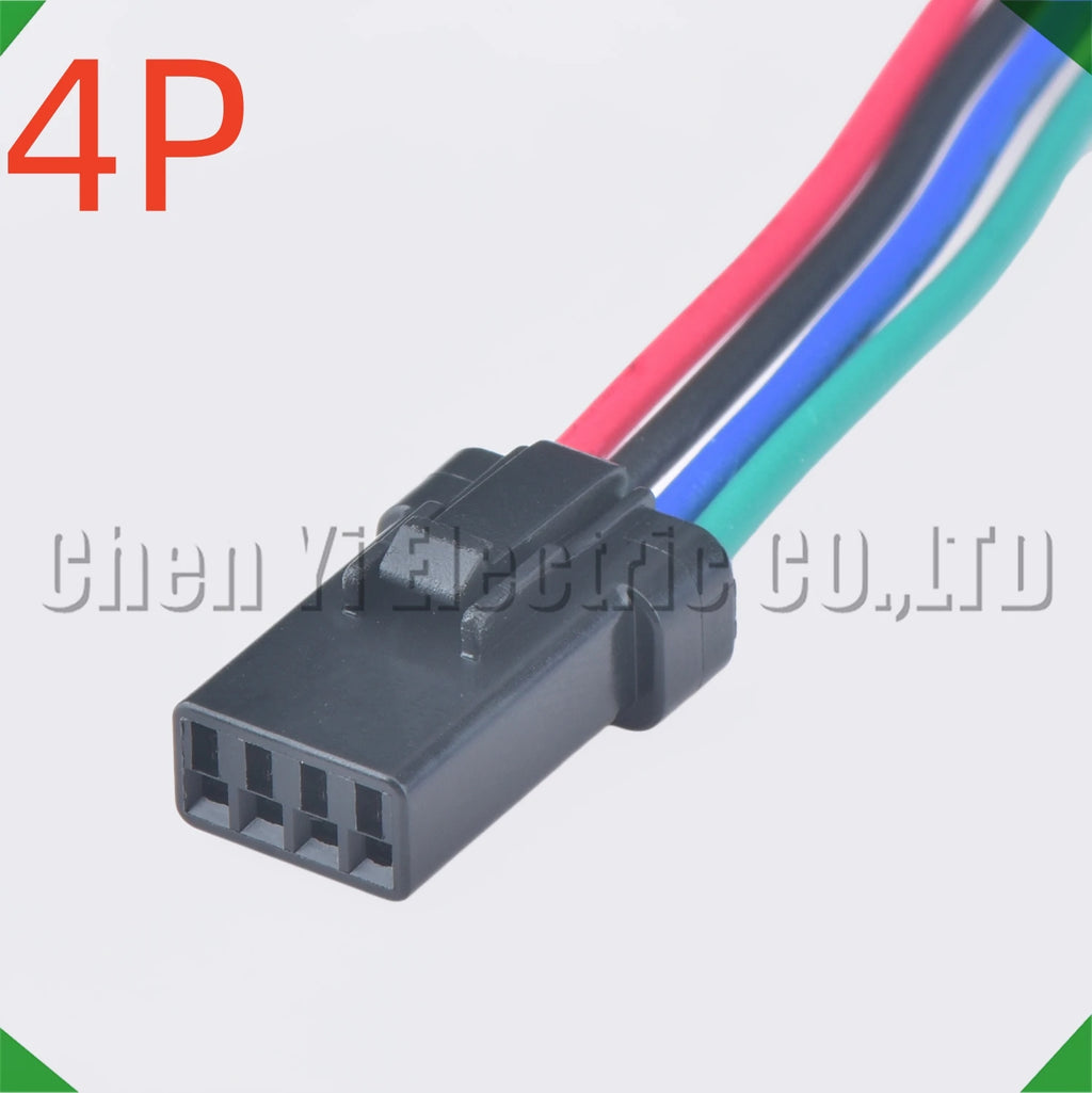 4 Pin Auto Waterproof Electronic Connector Wire Harness Butt Plug For 04R-JWPF-VSLE-S 0...