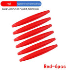 6/4 Piece Universal Front Rear Bumper Corner Protector Guard Car Anti-collision Protection Decoration Strip Car Accessories New