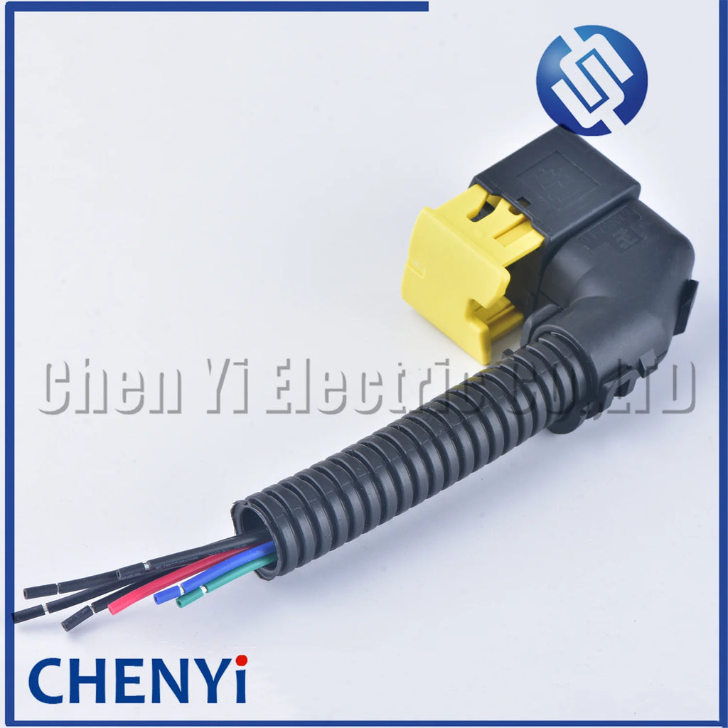 7 Pin Auto waterproof connector MP4 MP5 4141 3341 2644 truck pump truck tail lights rear lights plug with wires 1-1418480-1